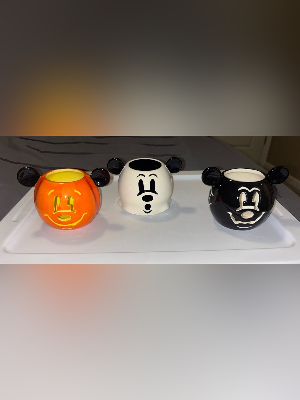 Disney Halloween Mickey Votive Holders